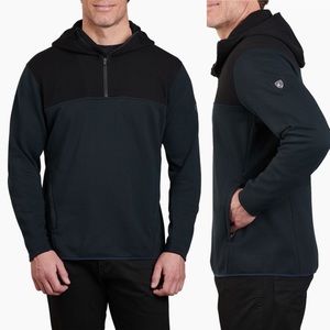 Kuhl men’s freethinkr anorak in night blue NWT